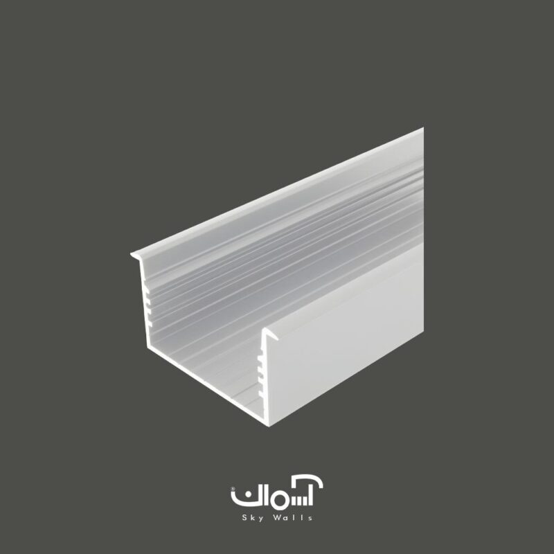 لاین نوری مدرن توکار عرض 60 میل چهار لاین - Image 5