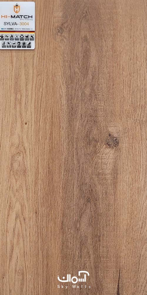 کفپوش SPC کد 3004 قهوه ای Hi match 3004 Skywalls