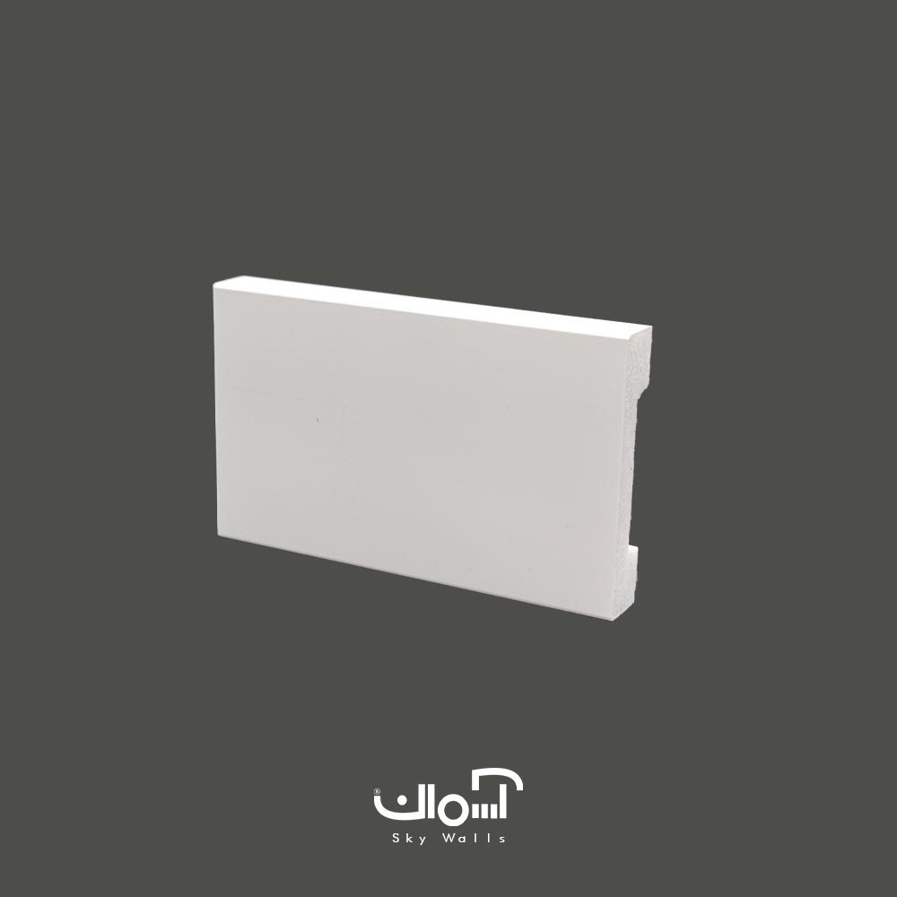 قرنیز 7 سانتی مدرن سفید N26 12 Skywalls