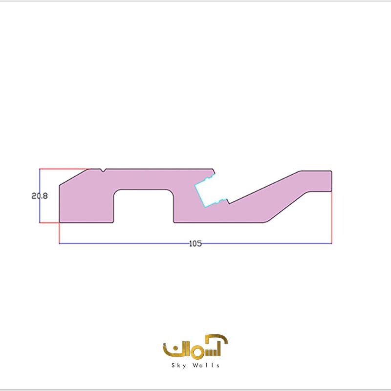 قرنیز نوری 10 سانتی با دیفیوزر - Image 3