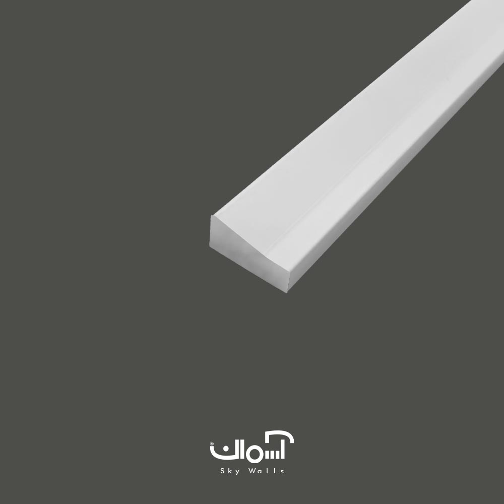 ابزار قاب بندی 2 سانتی مدرن سفید N36 12 Skywalls