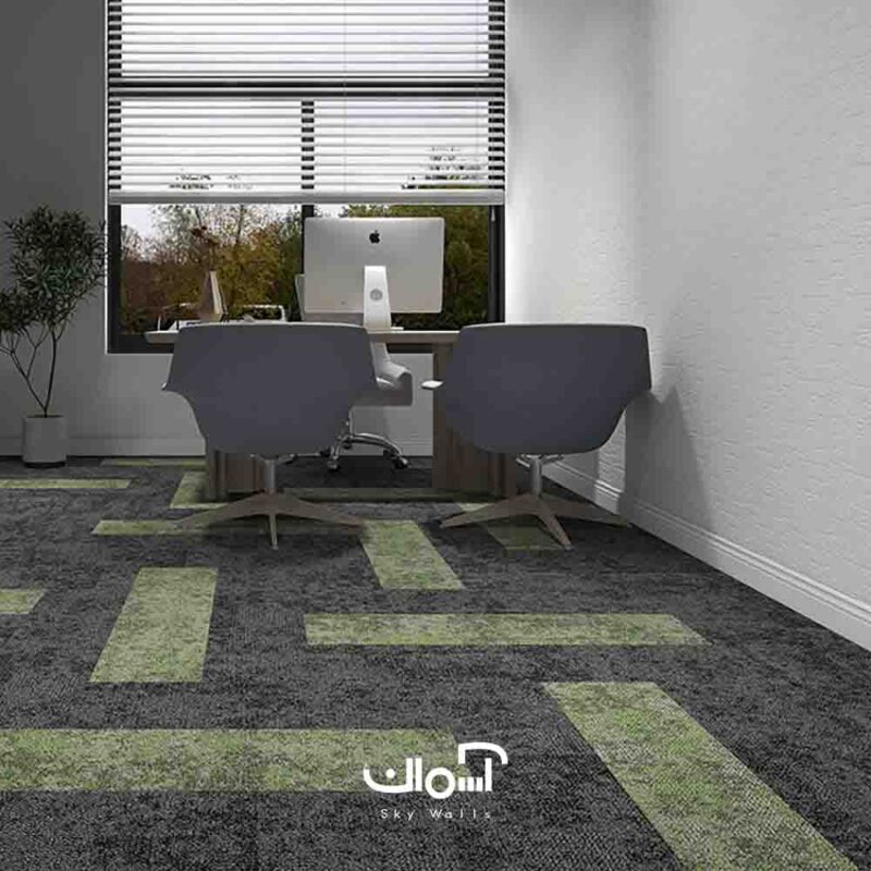 موکت اداری تایلی VOGUE سری Season کد MidSpring-4307 - Image 8
