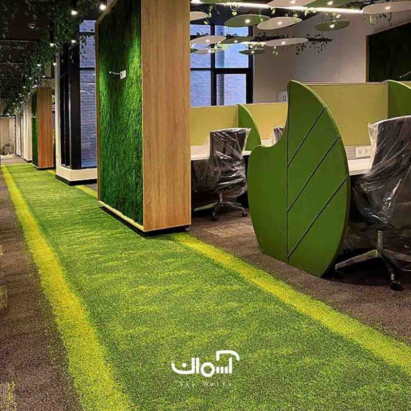 موکت تایل اداری VOGUE سری نیچر Moss-4402 - Image 3