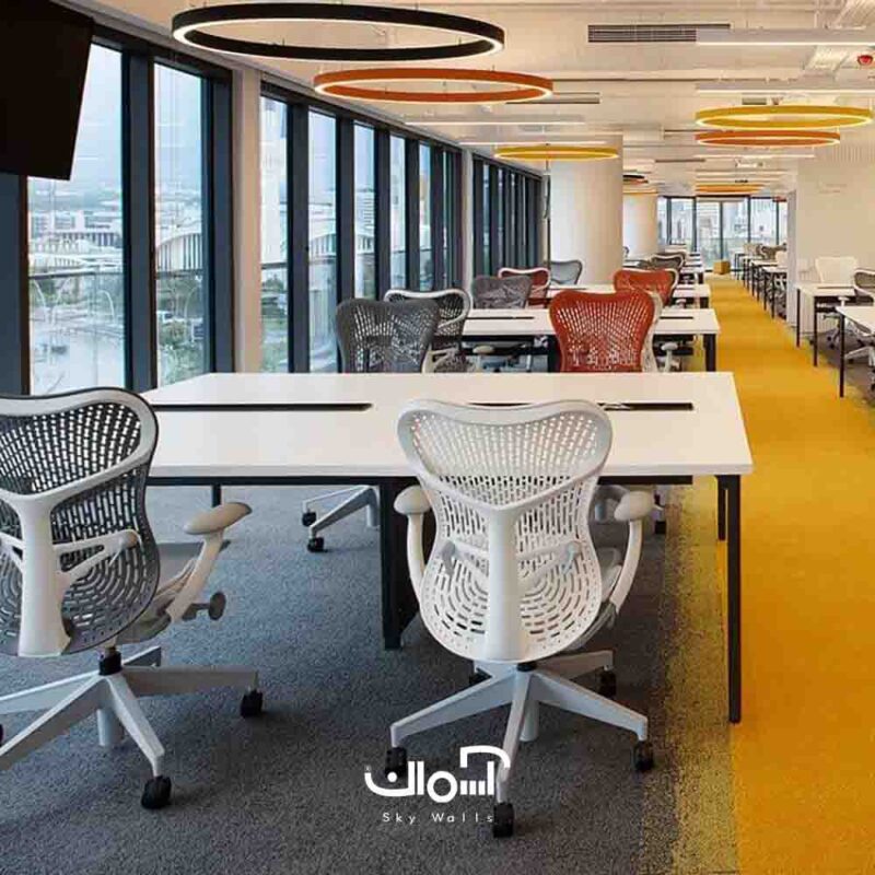 موکت تایل اداری VOGUE سری نیچر Paprika-4403 - Image 5