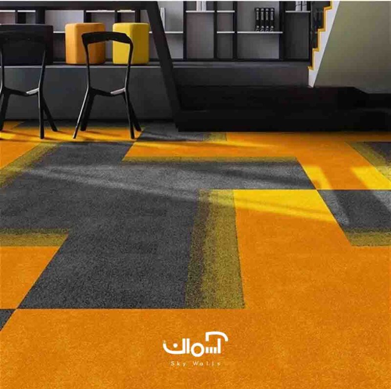 موکت تایل اداری VOGUE سری نیچر Paprika-4403 - Image 3