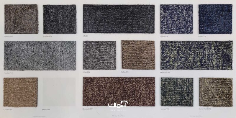 موکت تایل اداری VOGUE سری Vista Loop کد GoldenSand-202 - Image 2