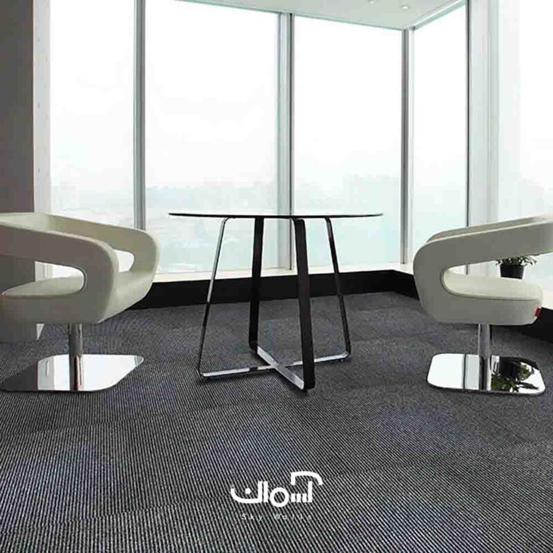 موکت تایل اداری VOGUE سری Vista Line کد Charcoal 308 - Image 3
