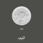 گل سقفی پلی یورتان قطر 82 سانت کلاسیک 8750