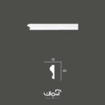 ابزار قاب بندی پلی یورتان 4 سانتی نامتقارن چینی