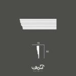 ابزار قاب بندی پلی یورتان 9 سانتی نامتقارن