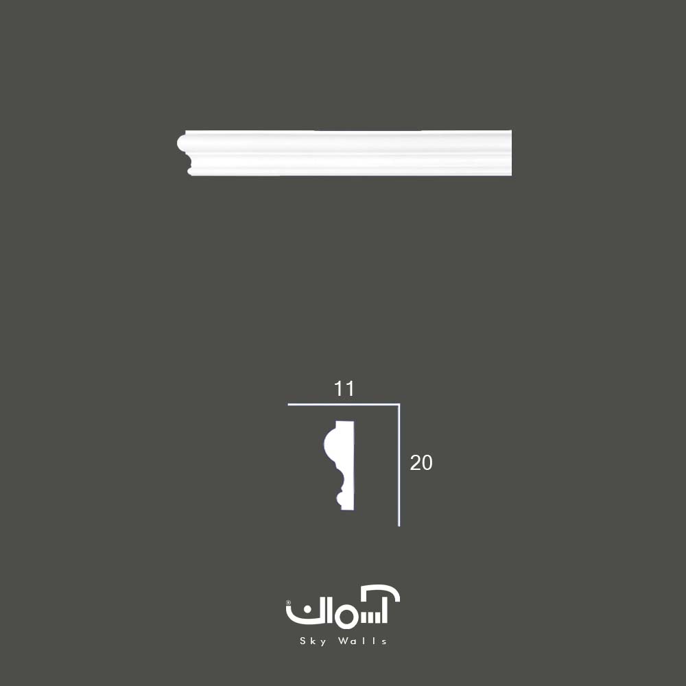 ابزار قاب بندی 2 سانتی چینی پلی یورتان ابزار قاب بندی پلی یورتان 2 سانت چینی - Image 1