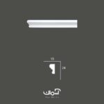 ابزار قاب بندی پلی یورتان 2.4 سانت یکطرفه