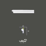 ابزار قاب بندی پلی یورتان 4 سانتی نوری