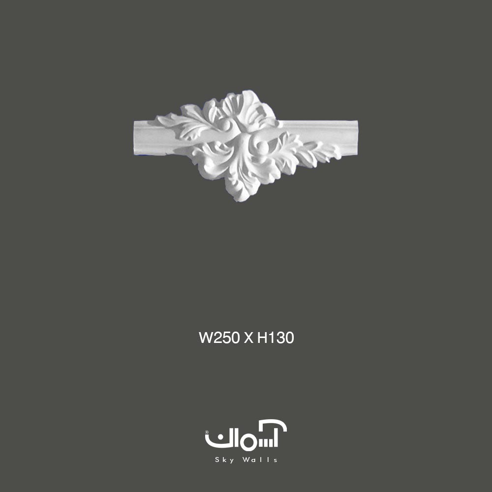 گل میانی قاب بندی 4 سانتی گل میانی پلی یورتان برای قاب 4 سانتی - Image 1