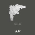 گل گوشه پلی یورتان برای قاب بندی 3.5 سانتی