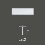 ابزار قاب بندی پلی یورتان 10 سانتی ساده