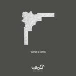 گل گوشه پلی یورتان برای قاب بندی 4.1 سانتی