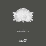 گل پلی یورتان 35 سانتی نئوکلاسیک 85208