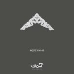 گل پلی یورتان وسط قاب 27 سانتی 85256