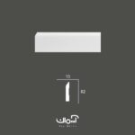 قرنیز پلی یورتان 8 سانتی چینی