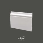 قرنیز 9 سانتی نئوکلاسیک سفید مات