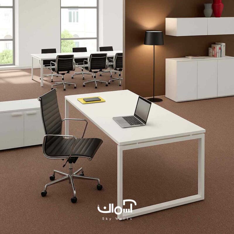 پالاز موکت مدل بافتین قهوه ای کد 3000920 - Image 3
