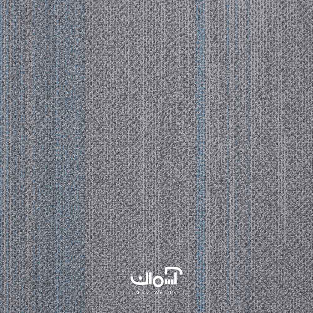 موکت لومینوس کد 703 رنگ آبی طوسی موکت تایل لومینوس کد 703 برند BELGOTEX - Image 1