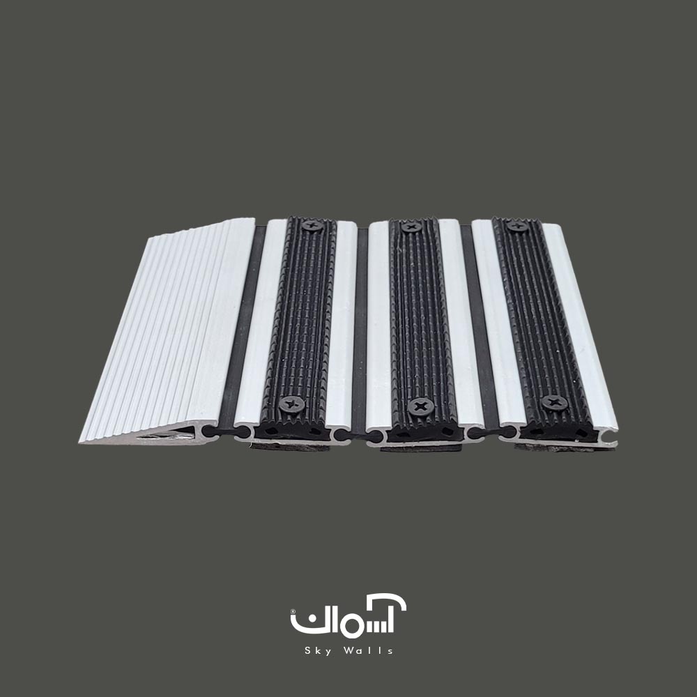 پادری یک سانتی تمام لاستیک پادری آلومینیومی 1 سانتی رویه لاستیک - Image 1