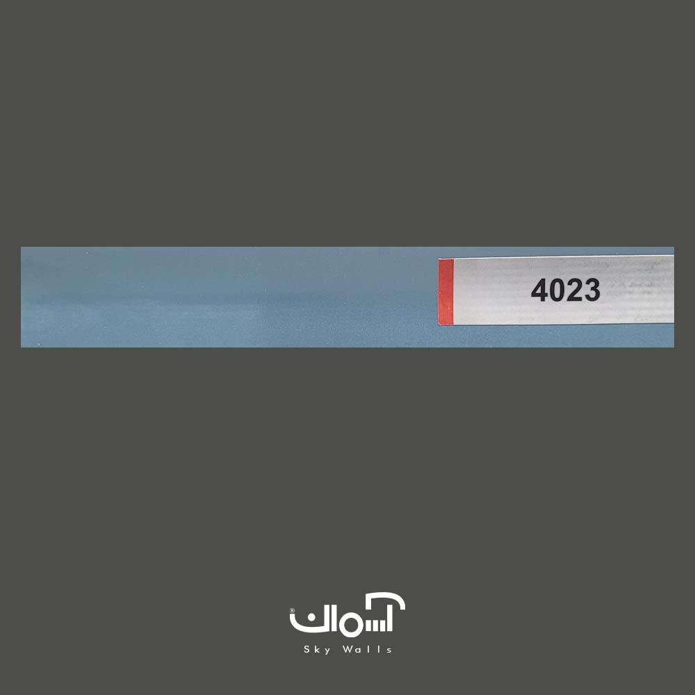 پرده کرکره فلزی راد آبی کد 4023 پرده کرکره فلزی آبی کد 4023 - Image 1