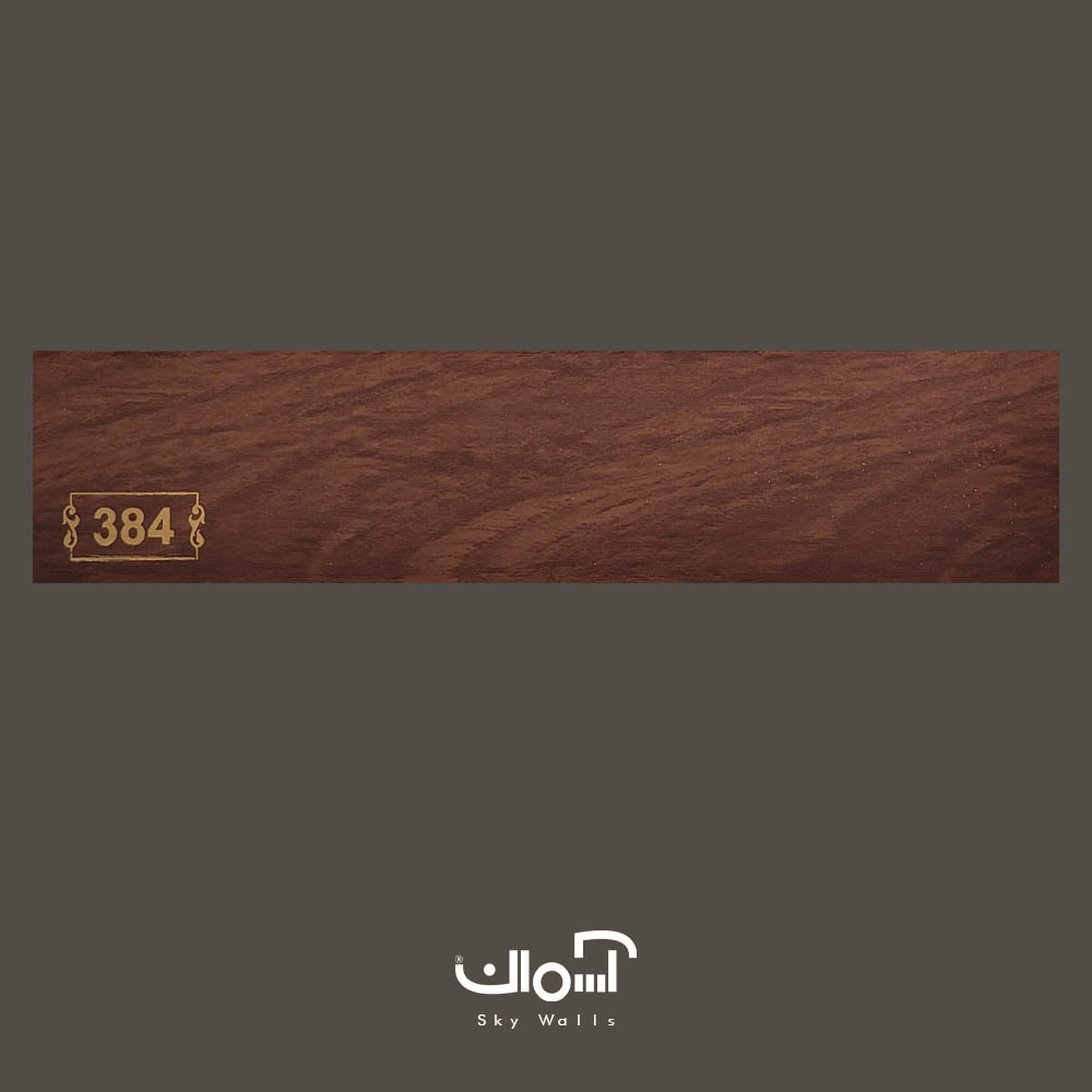پرده کرکره چوبی قهوه ای کد 384 پرده کرکره چوبی کد 384 - Image 1