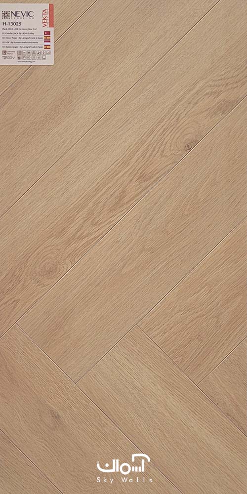 پارکت جناغی وکتا کد 13025 vekta پارکت لمینت جناغی وِکتا از برند NEVIC کد 13025 - تصویر 1