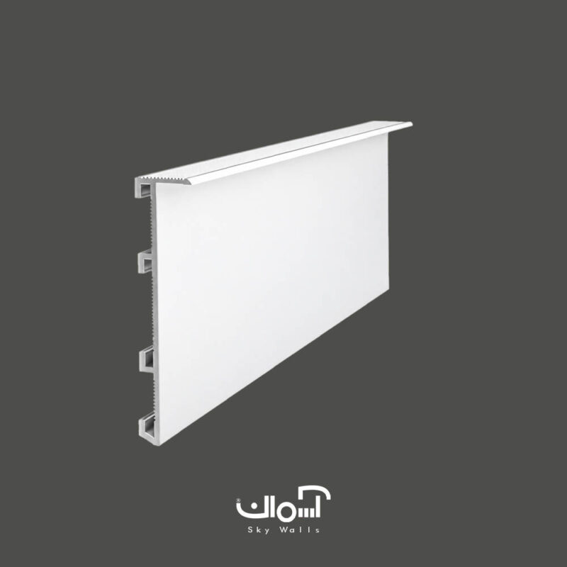 قرنیز آلومینیومی توکار 8 سانتی سایه دار Shadow Gap - تصویر 6