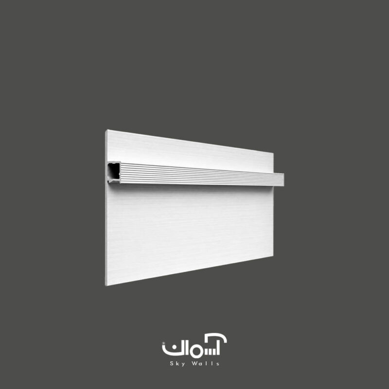 قرنیز توکار آلومینیومی نوری 10 سانتی - تصویر 5