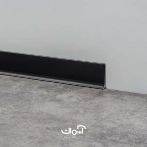 قرنیز روکار آلومینیومی مشکی سایز 6 سانتی با آلومینیوم 6063