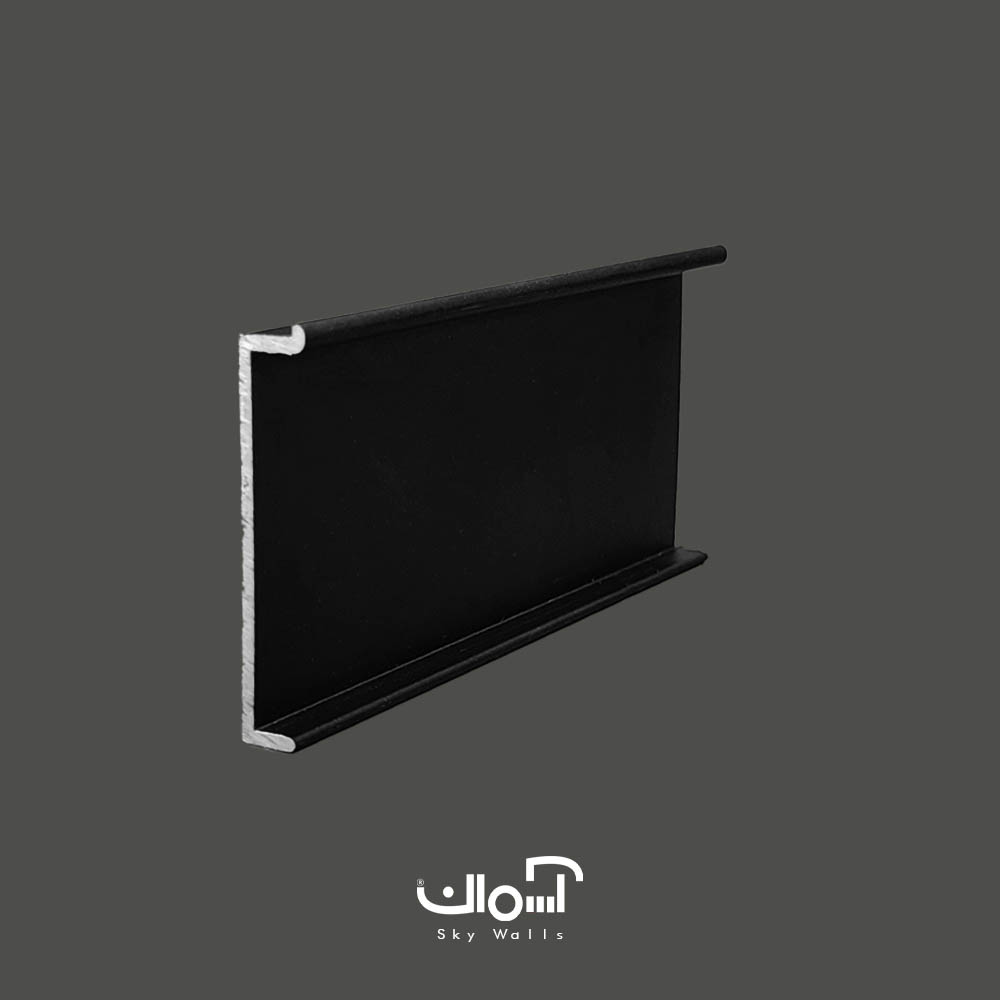 قرنیز توکار آلومینیومی مخصوص دیوار گچی قرنیز آلومینیومی توکار 4.5 سانتی سایه دار Shadow Gap - تصویر 1
