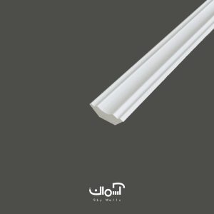 اسکوتی سفید پی وی سی ایرانی برای نصب در کنج دیوار کد fj2-12